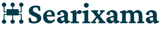 Logo of Searixama with a blue color scheme